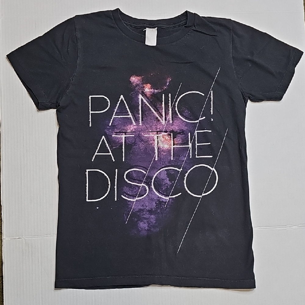 Panic At The Disco Black Graphic Tee, Small